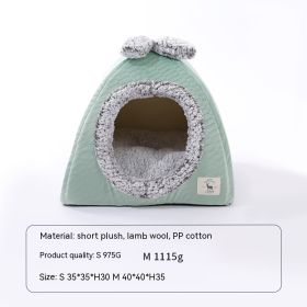 Self-heating Thermal Pet Bed Closed