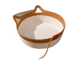 Coarse Linen Rattan Woven Four Seasons Universal Summer Cat Nest