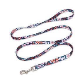 Pet Cat And Dog Floral Hand Holding Rope Pull-resistant