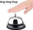 Stainless Steel Desktop Reception Desk Service Servant Bell