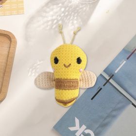 Little Bee Cartoon Brooch Korean Cute Clothing Accessories Girls' Bags Pendant